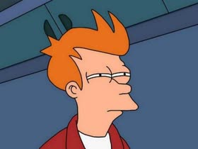 Futurama Fry meme template