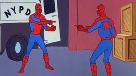 Spider-Man Pointing meme template